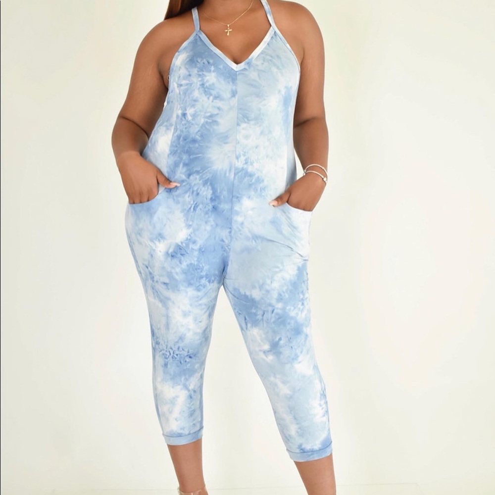 Plus Size Jogger Jumpsuit size 1X-3X available